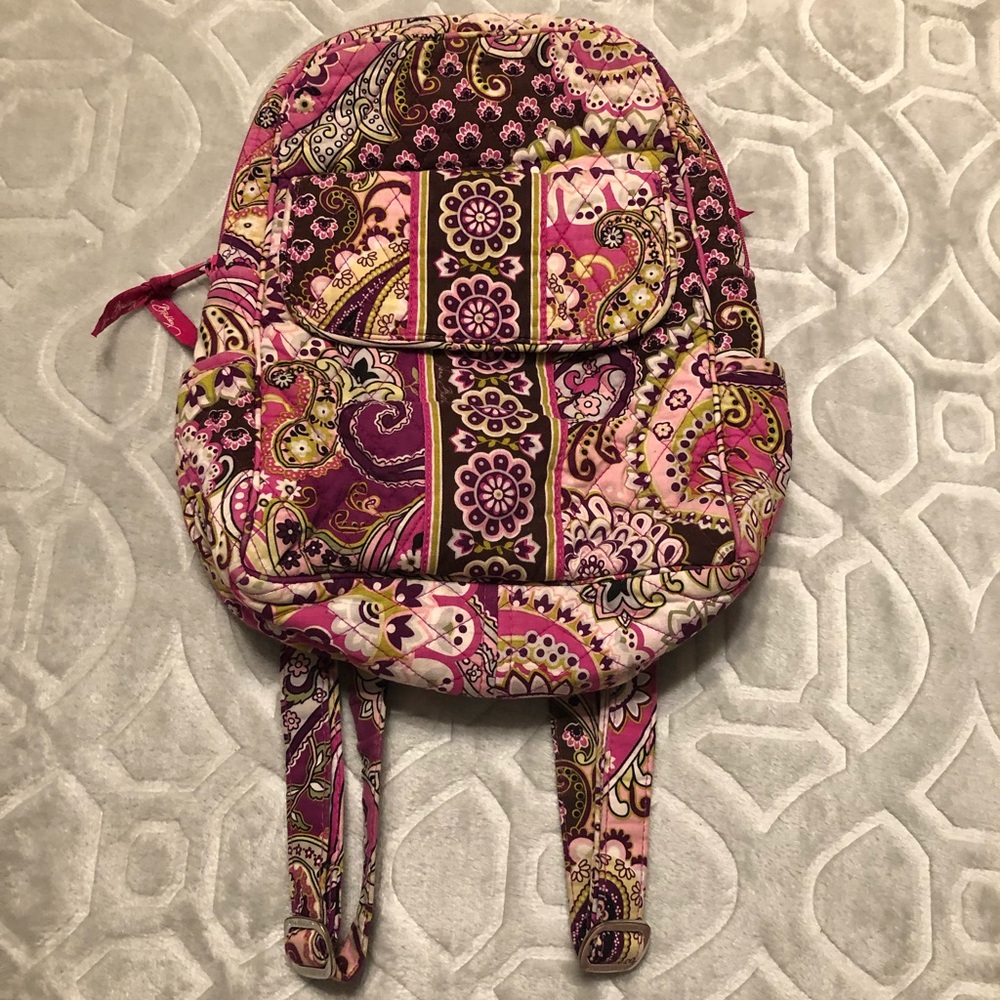 Pink Vera Bradley Backpack
